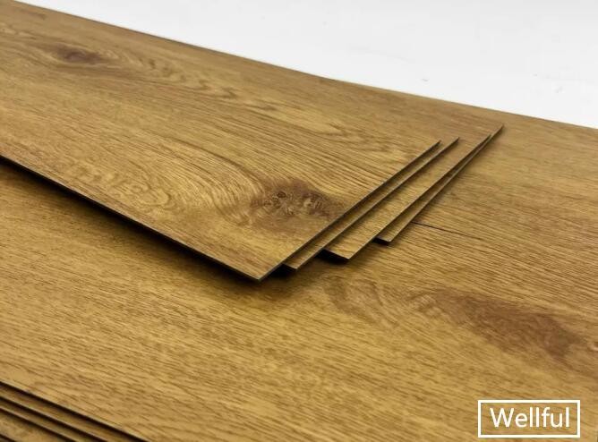 1.2mm Thickness UV Coating Glue Down Vinyl Flooring Wood Embossed